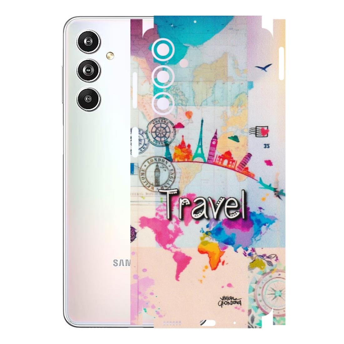 Samsung M/F/Note/Flip and C Phone Skins (All Models) - Travel The Wonders - Matte Finish (M-108) Samsung Galaxy F54 (5G)