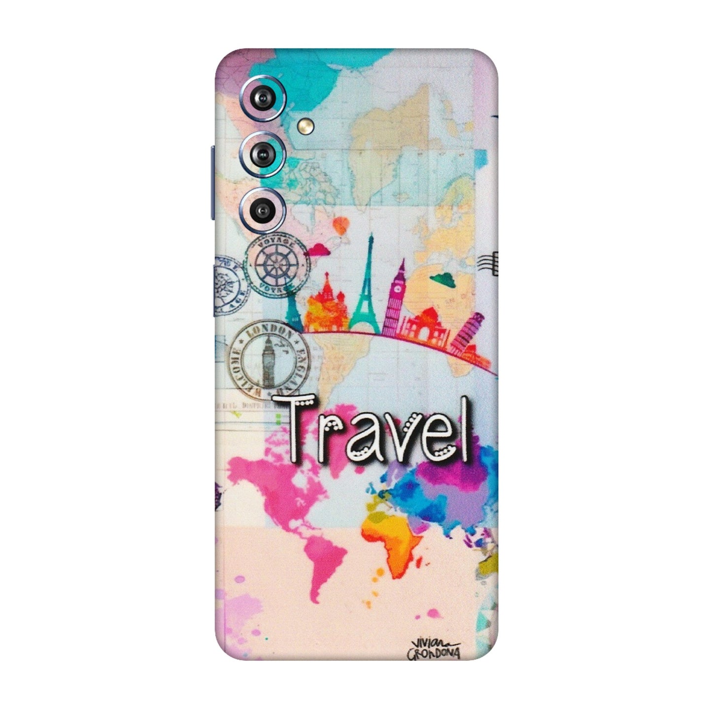 Samsung M/F/Note/Flip and C Phone Skins (All Models) - Travel The Wonders - Matte Finish (M-108) Samsung Galaxy F54 (5G)