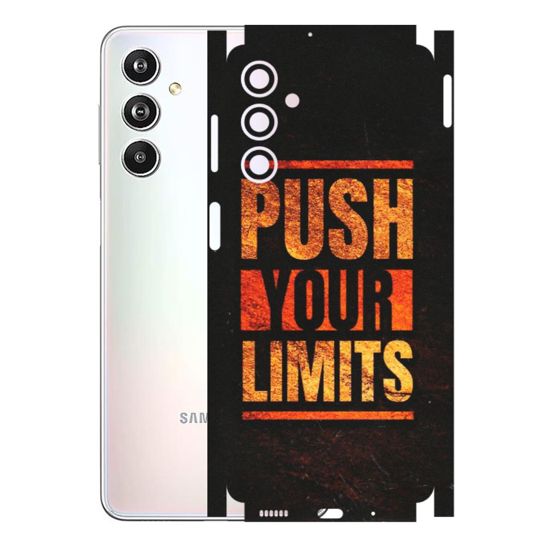 Samsung M/F/Note/Flip and C Phone Skins (All Models) - Push Your Limits - Matte Finish (M-118) Samsung Galaxy F54 (5G)