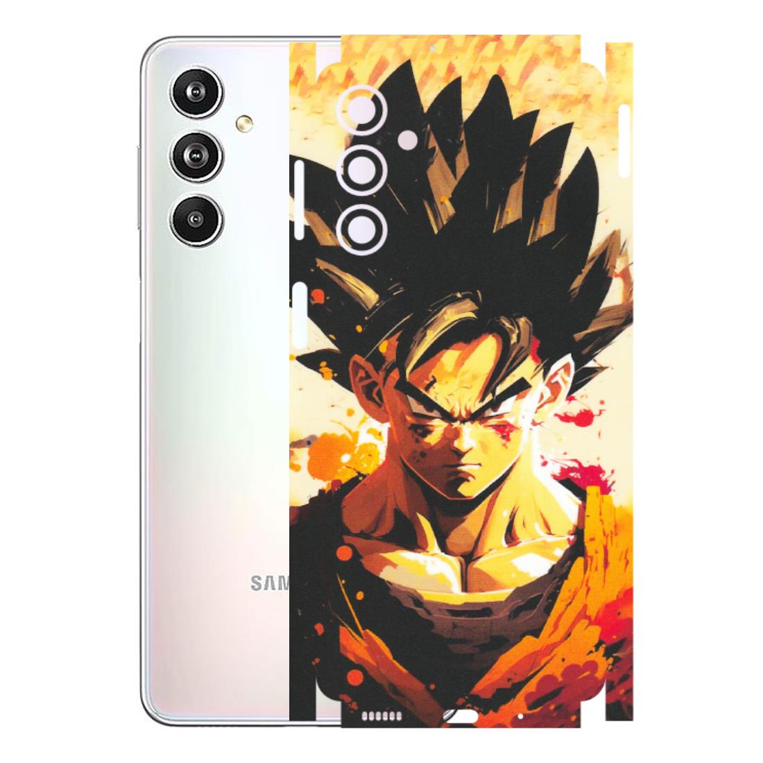 Samsung M/F/Note/Flip and C Phone Skins (All Models) - Angry Goku - Matte Finish (M-12) Samsung Galaxy F54 (5G)