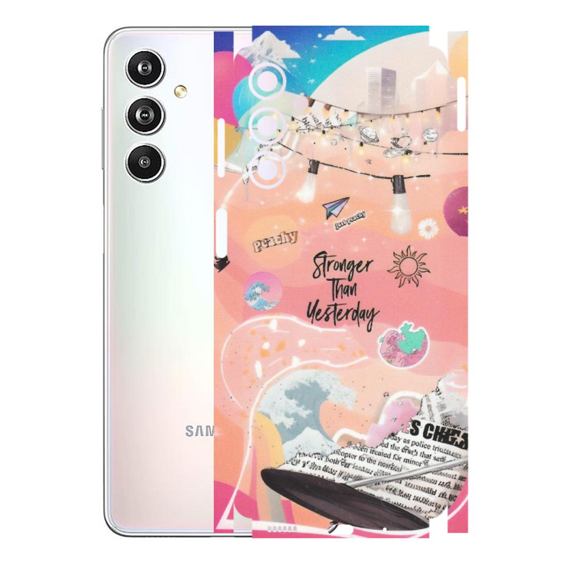 Samsung M/F/Note/Flip and C Phone Skins (All Models) - Stronger Then Yesterday - Matte Finish (M-128) Samsung Galaxy F54 (5G)
