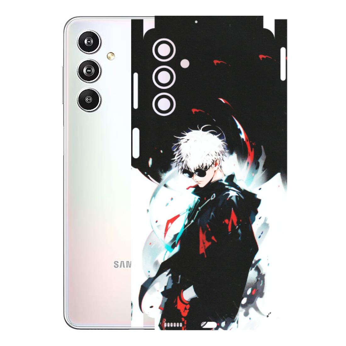 Samsung M/F/Note/Flip and C Phone Skins (All Models) - Gojo Powerful Charater Kaisen Anime - Matte Finish (M-144) Samsung Galaxy F54 (5G)