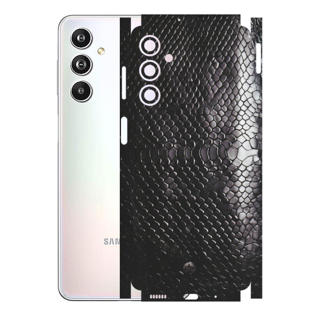 Samsung M/F/Note/Flip and C Phone Skins (All Models) - Black Snack Leather - Matte Finish (M-147) Samsung Galaxy F54 (5G)