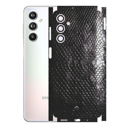 Samsung M/F/Note/Flip and C Phone Skins (All Models) - Black Snack Leather - Matte Finish (M-147) Samsung Galaxy F54 (5G)
