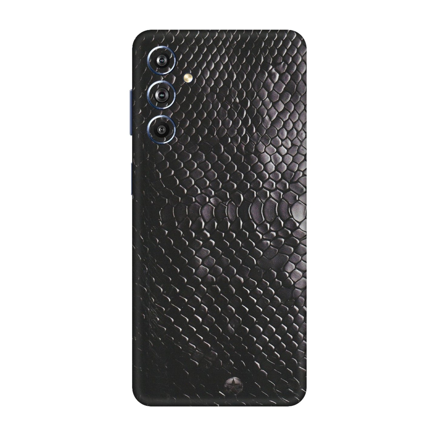 Samsung M/F/Note/Flip and C Phone Skins (All Models) - Black Snack Leather - Matte Finish (M-147) Samsung Galaxy F54 (5G)