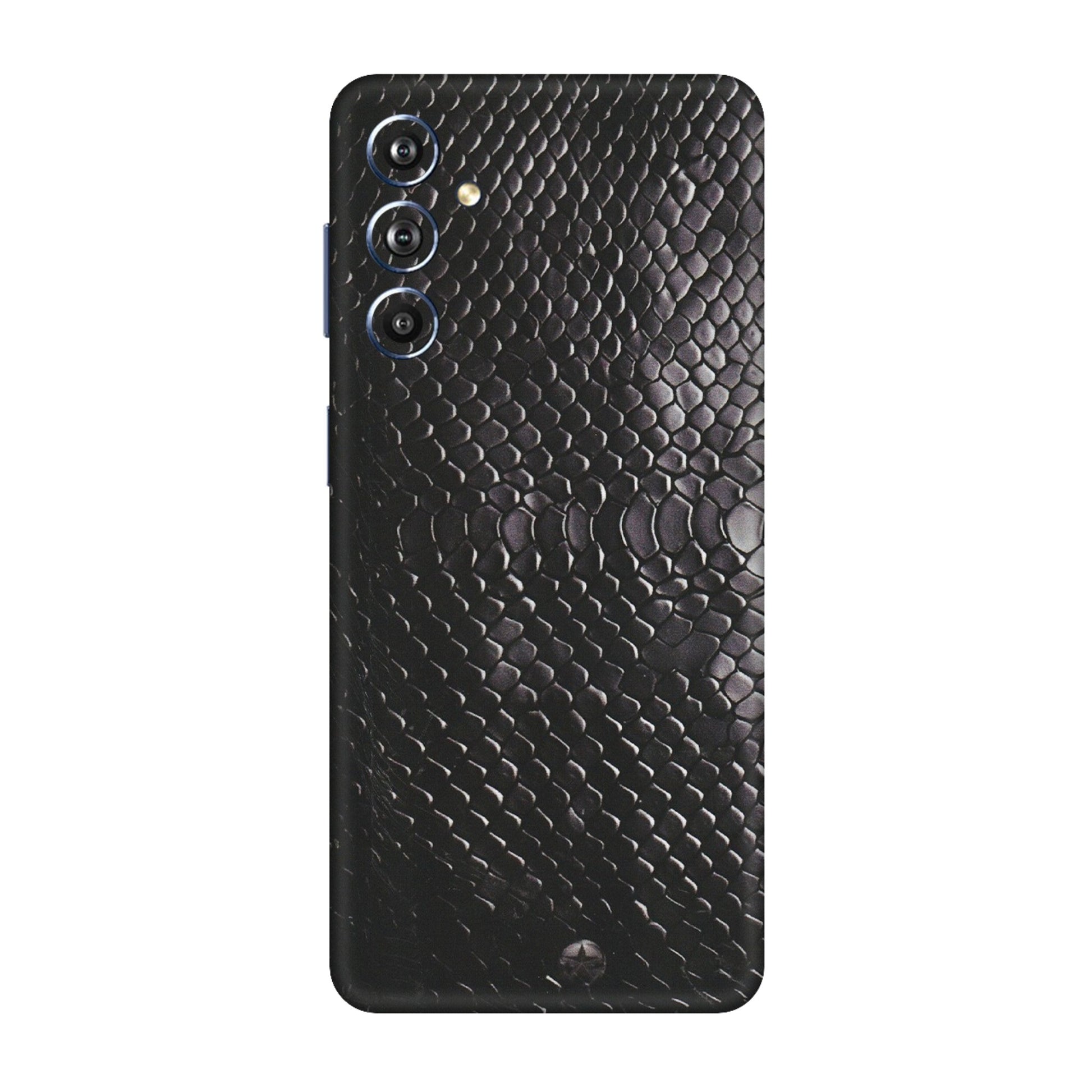Samsung M/F/Note/Flip and C Phone Skins (All Models) - Black Snack Leather - Matte Finish (M-147) Samsung Galaxy F54 (5G)