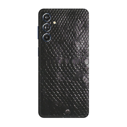 Samsung M/F/Note/Flip and C Phone Skins (All Models) - Black Snack Leather - Matte Finish (M-147) Samsung Galaxy F54 (5G)