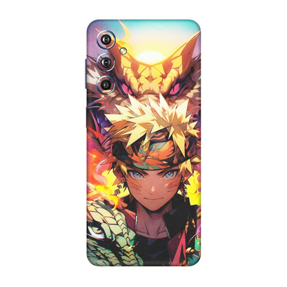 Samsung M/F/Note/Flip and C Phone Skins (All Models) - Angry Naruto Anime - Matte Finish (M-148) Samsung Galaxy F54 (5G)