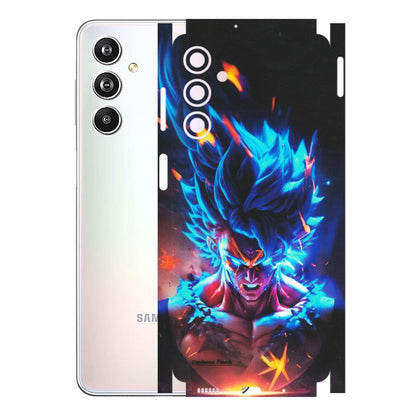 Samsung M/F/Note/Flip and C Phone Skins (All Models) - Angry Goku Dragon Ball Anime - Matte Finish (M-150) Samsung Galaxy F54 (5G)