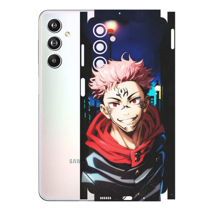Samsung M/F/Note/Flip and C Phone Skins (All Models) - Yuji Itadori Funny Face Anime - Matte Finish (M-152) Samsung Galaxy F54 (5G)