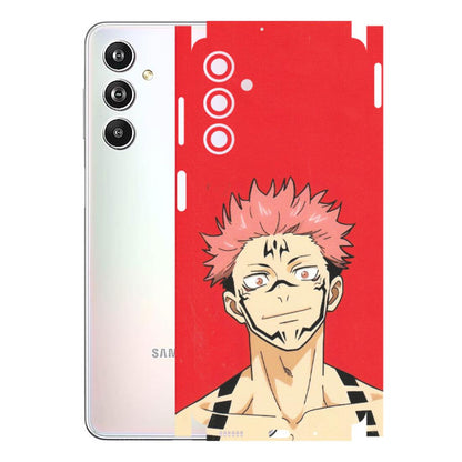 Samsung M/F/Note/Flip and C Phone Skins (All Models) - Ryomen Sukuna Fun Anime - Matte Finish (M-153) Samsung Galaxy F54 (5G)