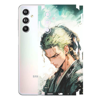 Samsung M/F/Note/Flip and C Phone Skins (All Models) - Pirate Hunter One Piece Anime - Matte Finish (M-157) Samsung Galaxy F54 (5G)