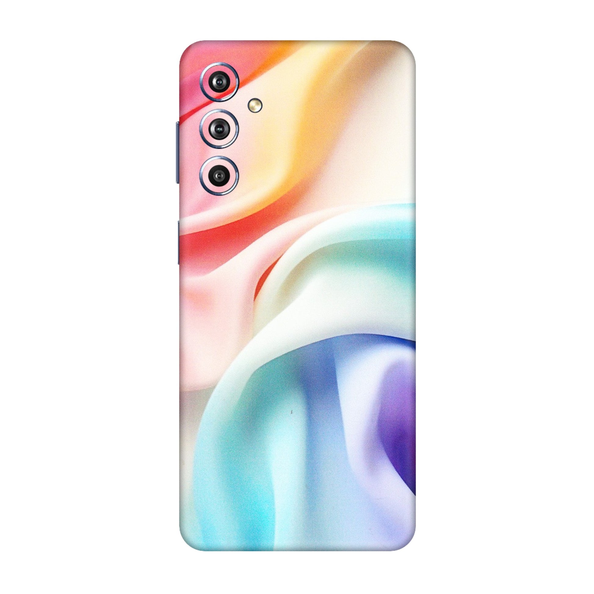 Samsung M/F/Note/Flip and C Phone Skins (All Models) - Colourful Silk Cloth - Matte Finish (M-165) Samsung Galaxy F54 (5G)