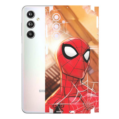 Samsung M/F/Note/Flip and C Phone Skins (All Models) - Spiderman Face New - Matte Finish (M-41) Samsung Galaxy F54 (5G)