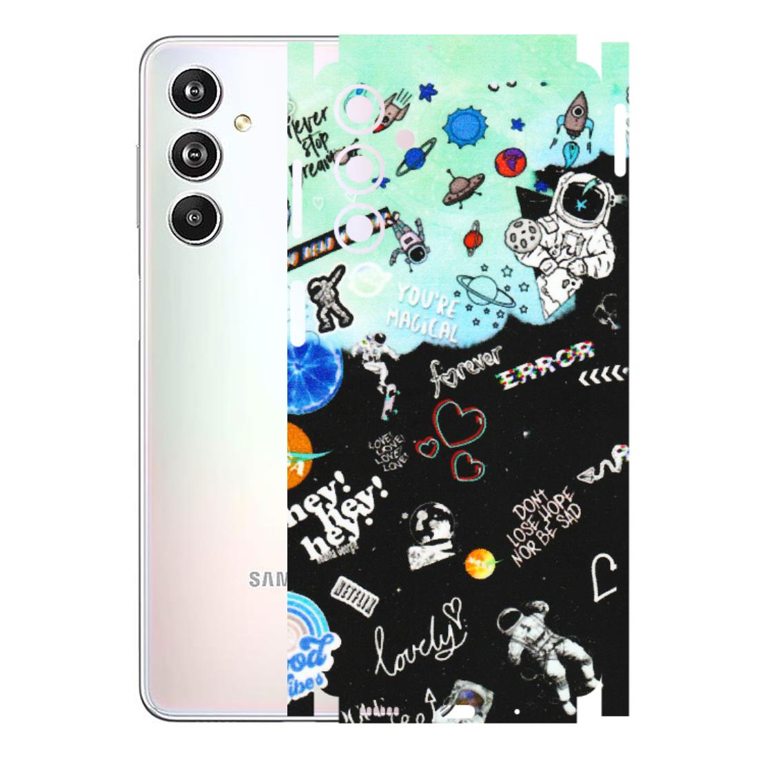 Samsung M/F/Note/Flip and C Phone Skins (All Models) - Living In A Space Dream - Matte Finish (M-46) Samsung Galaxy F54 (5G)