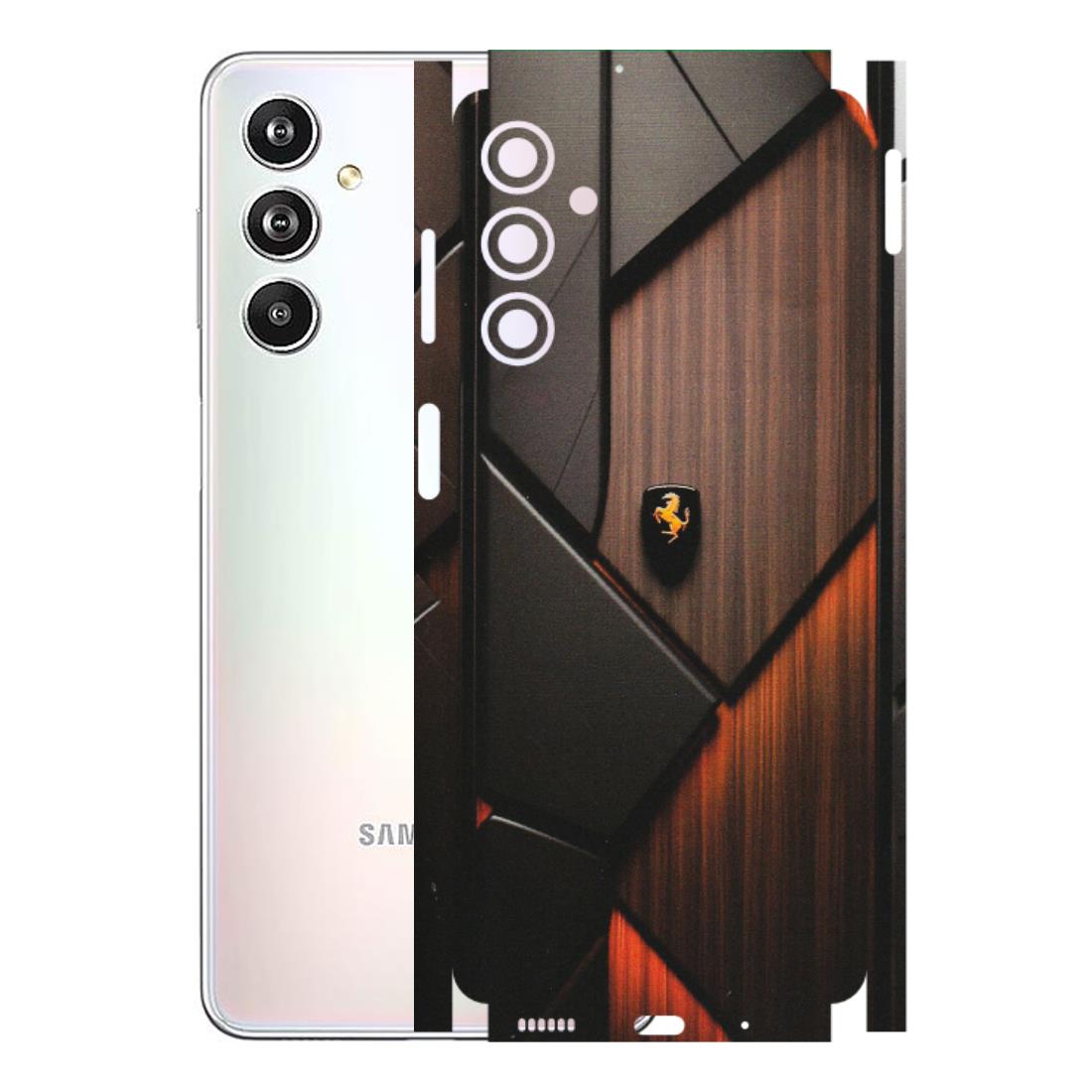 Samsung M/F/Note/Flip and C Phone Skins (All Models) - Lambo Beauty Wood Pattern Sober - Matte Finish (M-51) Samsung Galaxy F54 (5G)