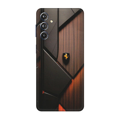 Samsung M/F/Note/Flip and C Phone Skins (All Models) - Lambo Beauty Wood Pattern Sober - Matte Finish (M-51) Samsung Galaxy F54 (5G)