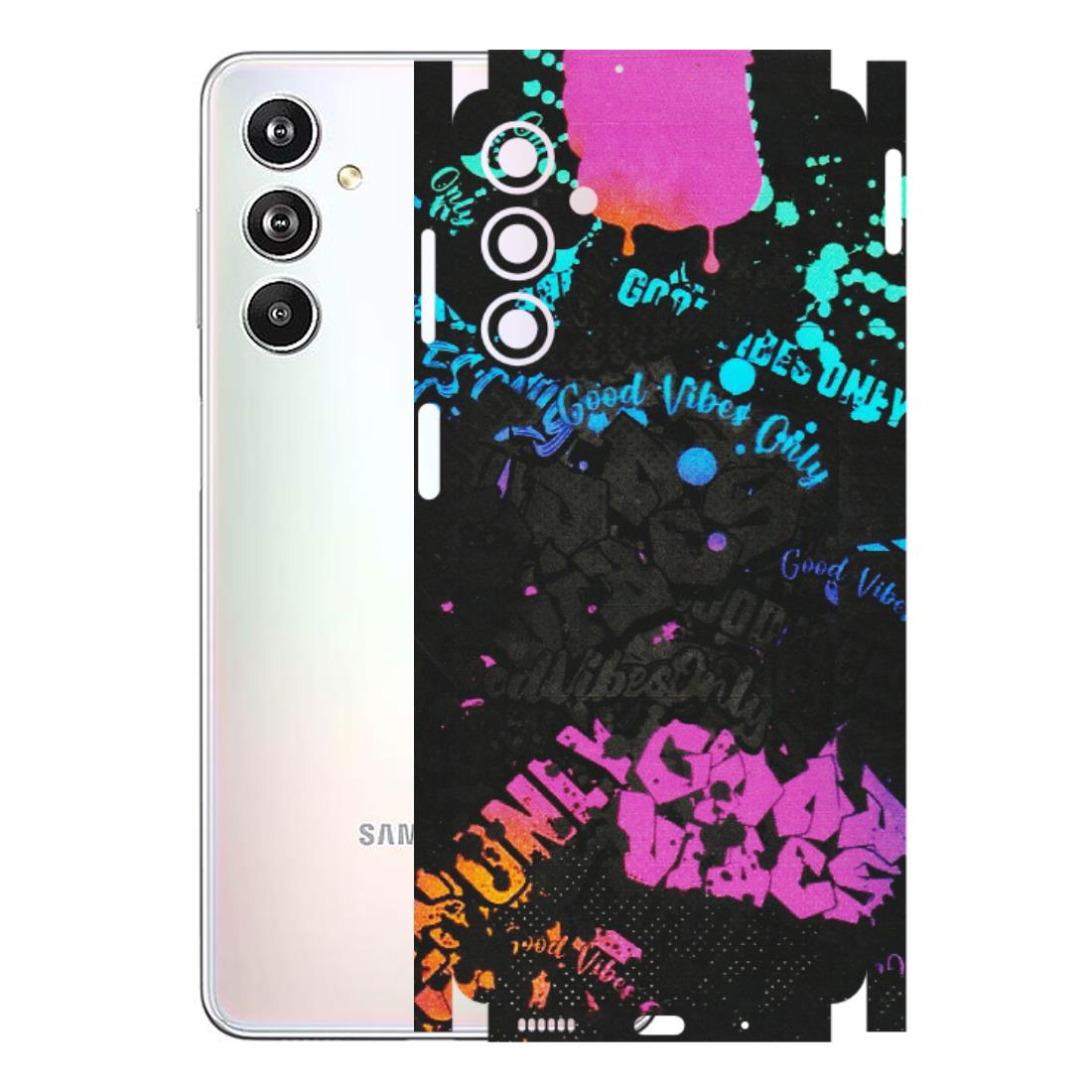 Samsung M/F/Note/Flip and C Phone Skins (All Models) - Majestic Black Vibes - Matte Finish (M-62) Samsung Galaxy F54 (5G)