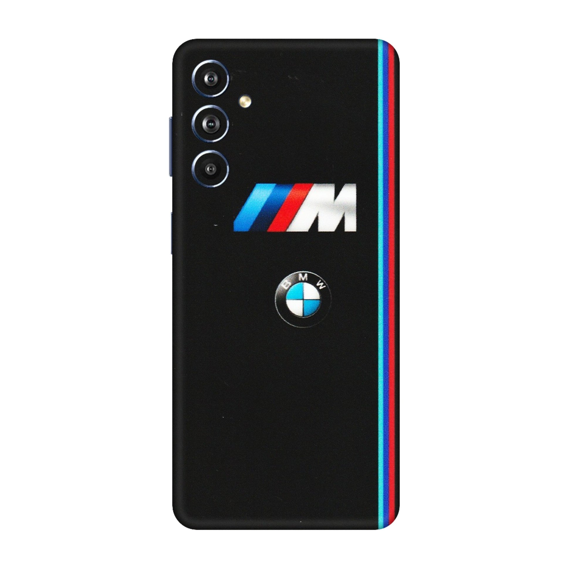 Samsung M/F/Note/Flip and C Phone Skins (All Models) - Styling With Black BMW - Matte Finish (M-74) Samsung Galaxy F54 (5G)