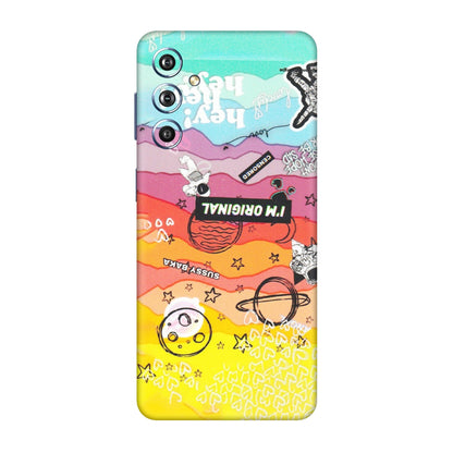 Samsung M/F/Note/Flip and C Phone Skins (All Models) - The Original Astronaut - Matte Finish (M-79) Samsung Galaxy F54 (5G)