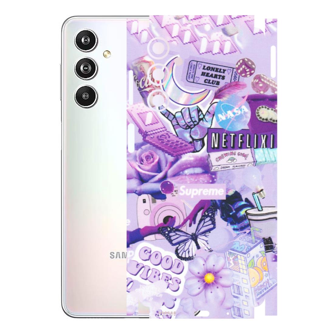 Samsung M/F/Note/Flip and C Phone Skins (All Models) - Supreme Purple Magic - Matte Finish (M-88) Samsung Galaxy F54 (5G)