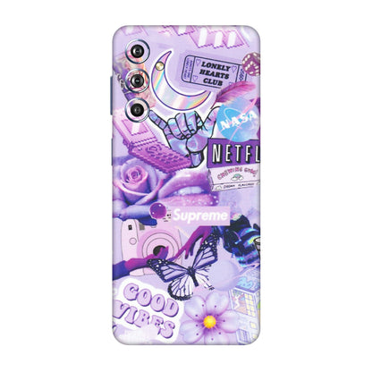 Samsung M/F/Note/Flip and C Phone Skins (All Models) - Supreme Purple Magic - Matte Finish (M-88) Samsung Galaxy F54 (5G)