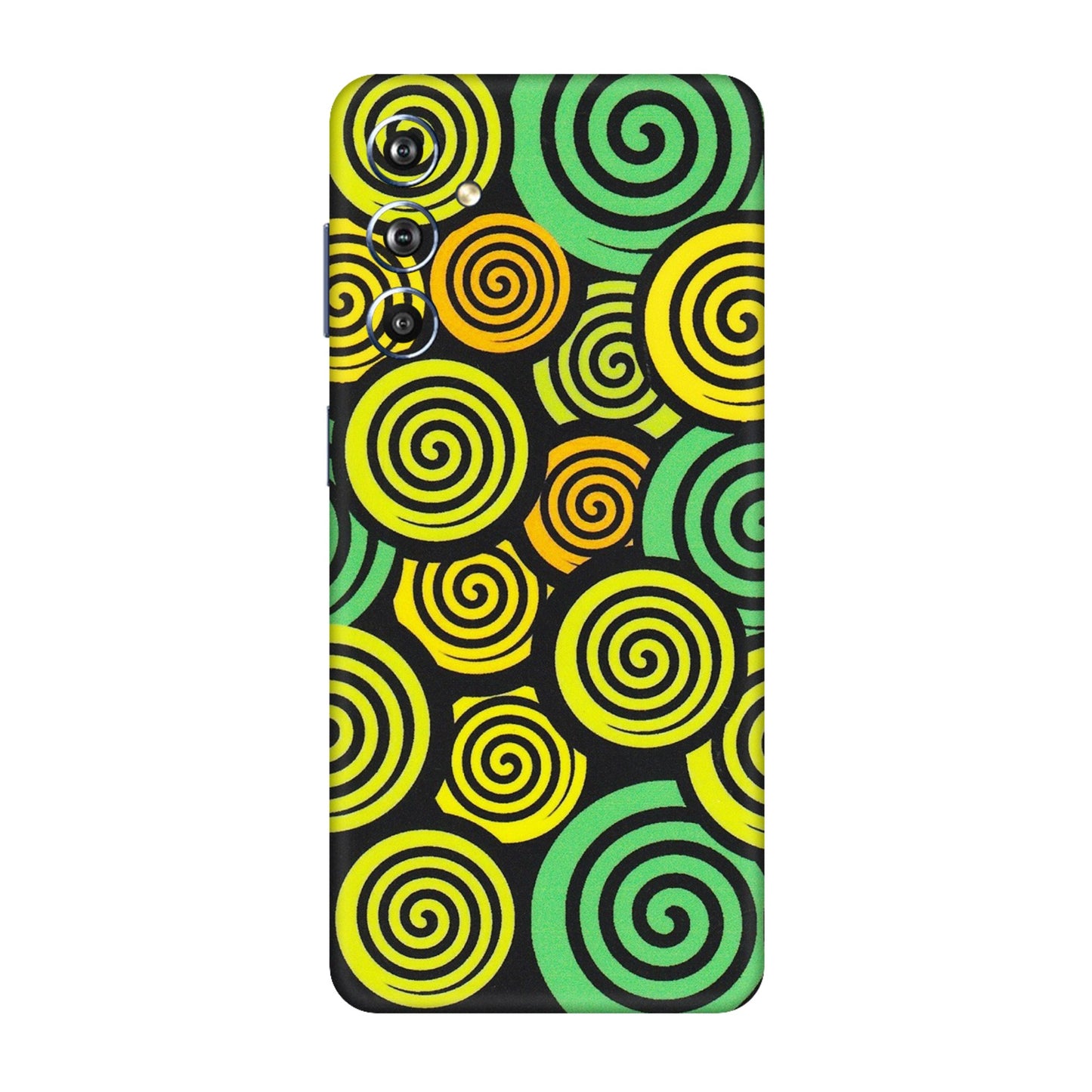 Samsung M/F/Note/Flip and C Phone Skins (All Models) - Crazy Spiral - Matte Finish (M-91) Samsung Galaxy F54 (5G)
