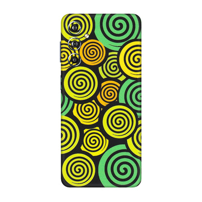 Samsung M/F/Note/Flip and C Phone Skins (All Models) - Crazy Spiral - Matte Finish (M-91) Samsung Galaxy F54 (5G)