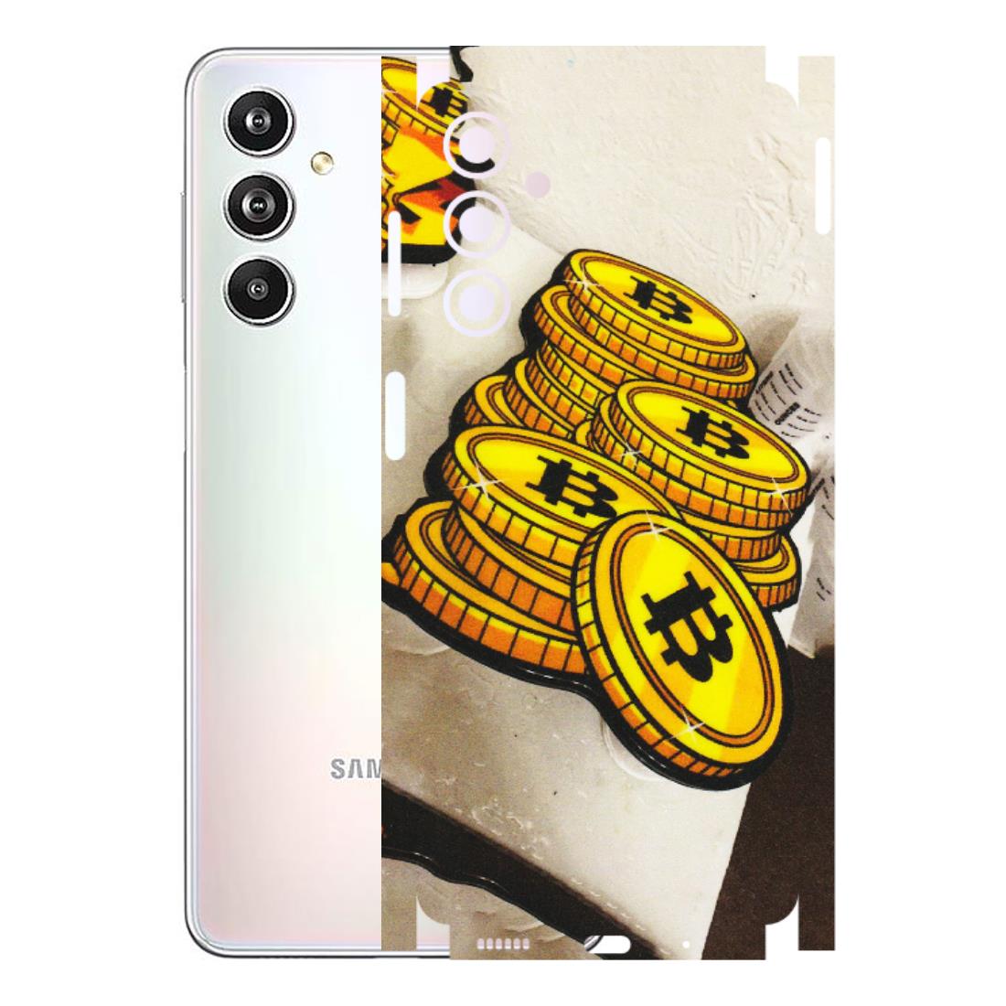 Samsung M/F/Note/Flip and C Phone Skins (All Models) - Billionaire Bitcoin Collection - Matte Finish (M-92) Samsung Galaxy F54 (5G)