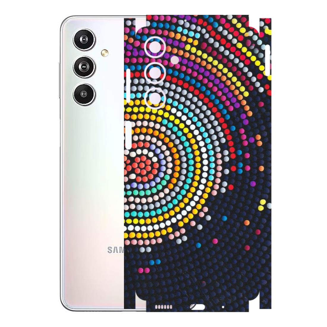 Samsung M/F/Note/Flip and C Phone Skins (All Models) - Rainbow Dot Mandala - Matte Finish (M-97) Samsung Galaxy F54 (5G)
