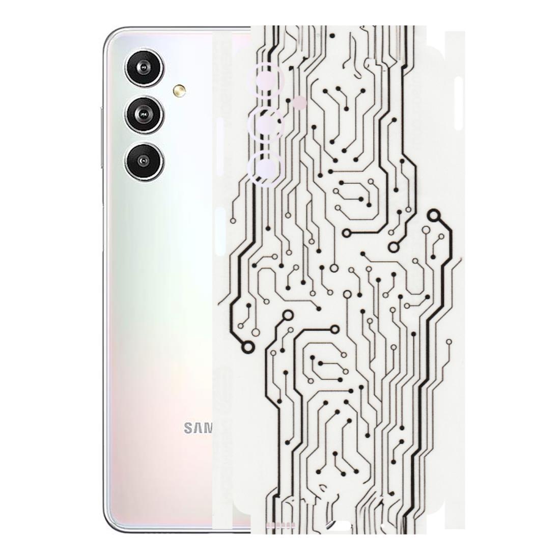 Samsung M/F/Note/Flip and C Phone Skins (All Models) - Tech Circuits - Transparent Finish (T-03) Samsung Galaxy F54 (5G)