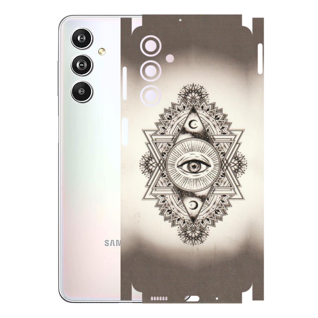 Samsung M/F/Note/Flip and C Phone Skins (All Models) - Illuminati Great Eye - Transparent Finish (T-14) Samsung Galaxy F54 (5G)