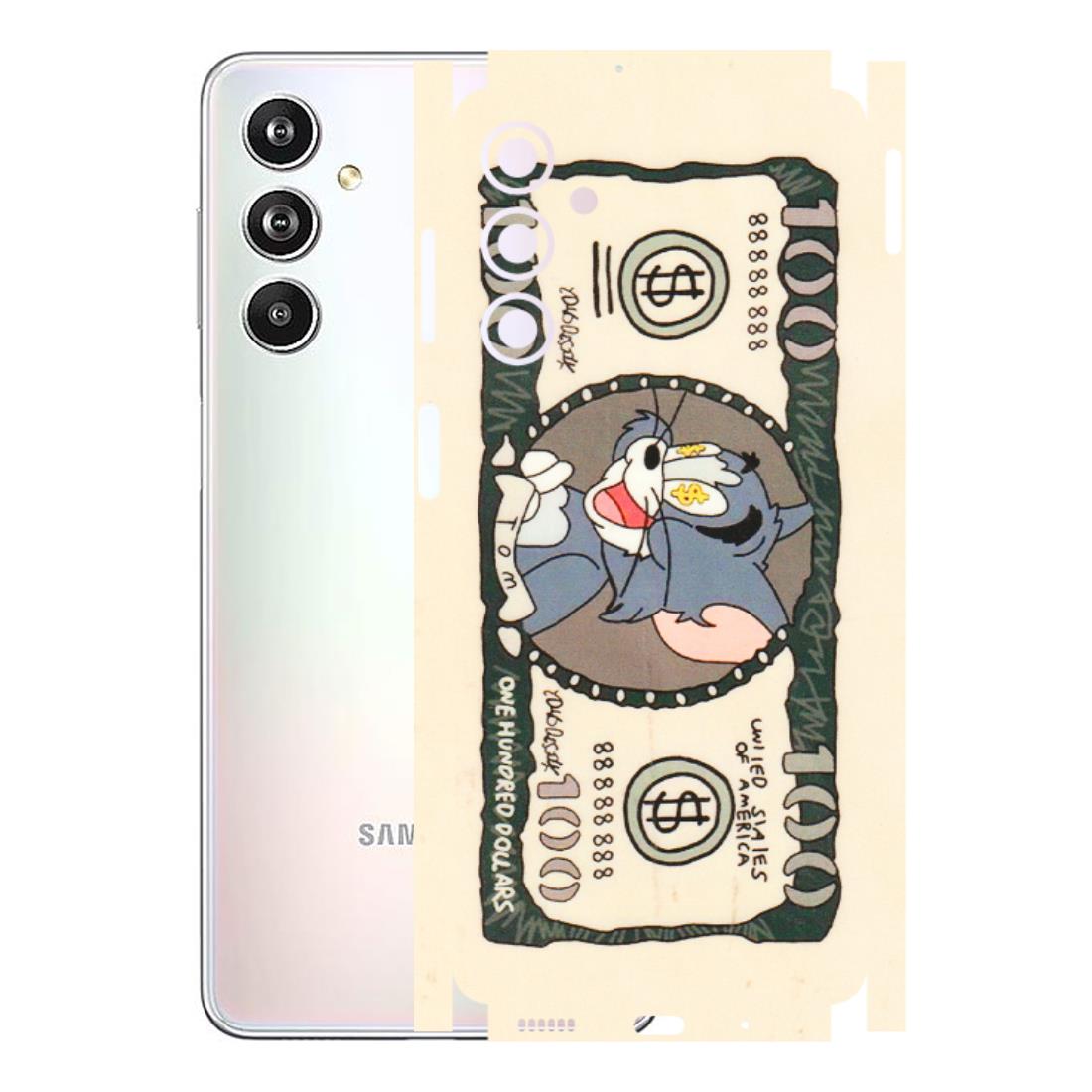 Samsung M/F/Note/Flip and C Phone Skins (All Models) - One Hundred Dollar Tom - Transparent Finish (T-16) Samsung Galaxy F54 (5G)