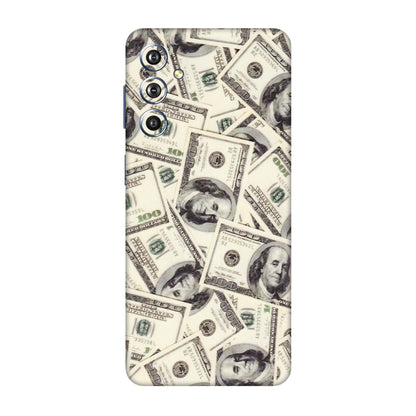 Samsung M/F/Note/Flip and C Phone Skins (All Models) - Dollar Lover - Transparent Finish (T-17) Samsung Galaxy F54 (5G)
