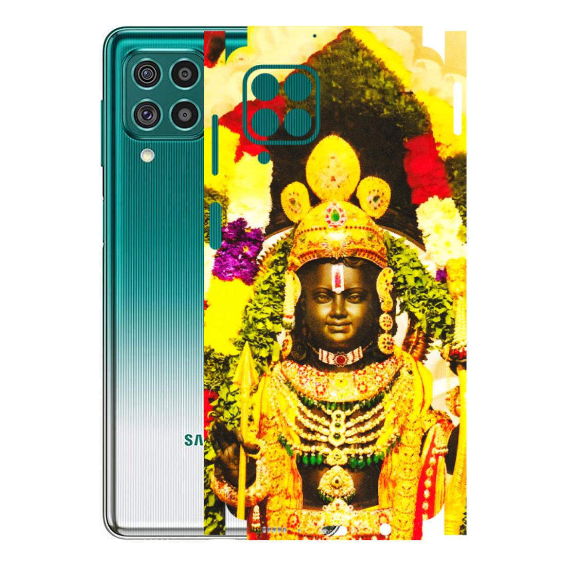 Samsung M/F/Note/Flip and C Phone Skins (All Models) - Ram Lalla Ayodhya - 3D Embossed Finish (L-103) Samsung Galaxy F62