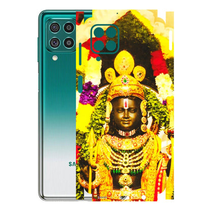 Samsung M/F/Note/Flip and C Phone Skins (All Models) - Ram Lalla Ayodhya - 3D Embossed Finish (L-103) Samsung Galaxy F62