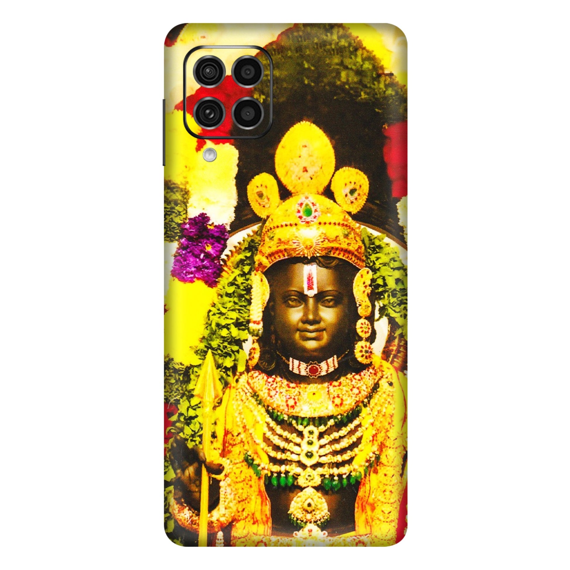 Samsung M/F/Note/Flip and C Phone Skins (All Models) - Ram Lalla Ayodhya - 3D Embossed Finish (L-103) Samsung Galaxy F62
