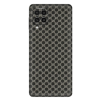Samsung M/F/Note/Flip and C Phone Skins (All Models) - Black G Print - 3D Embossed Finish (L-109) Samsung Galaxy F62