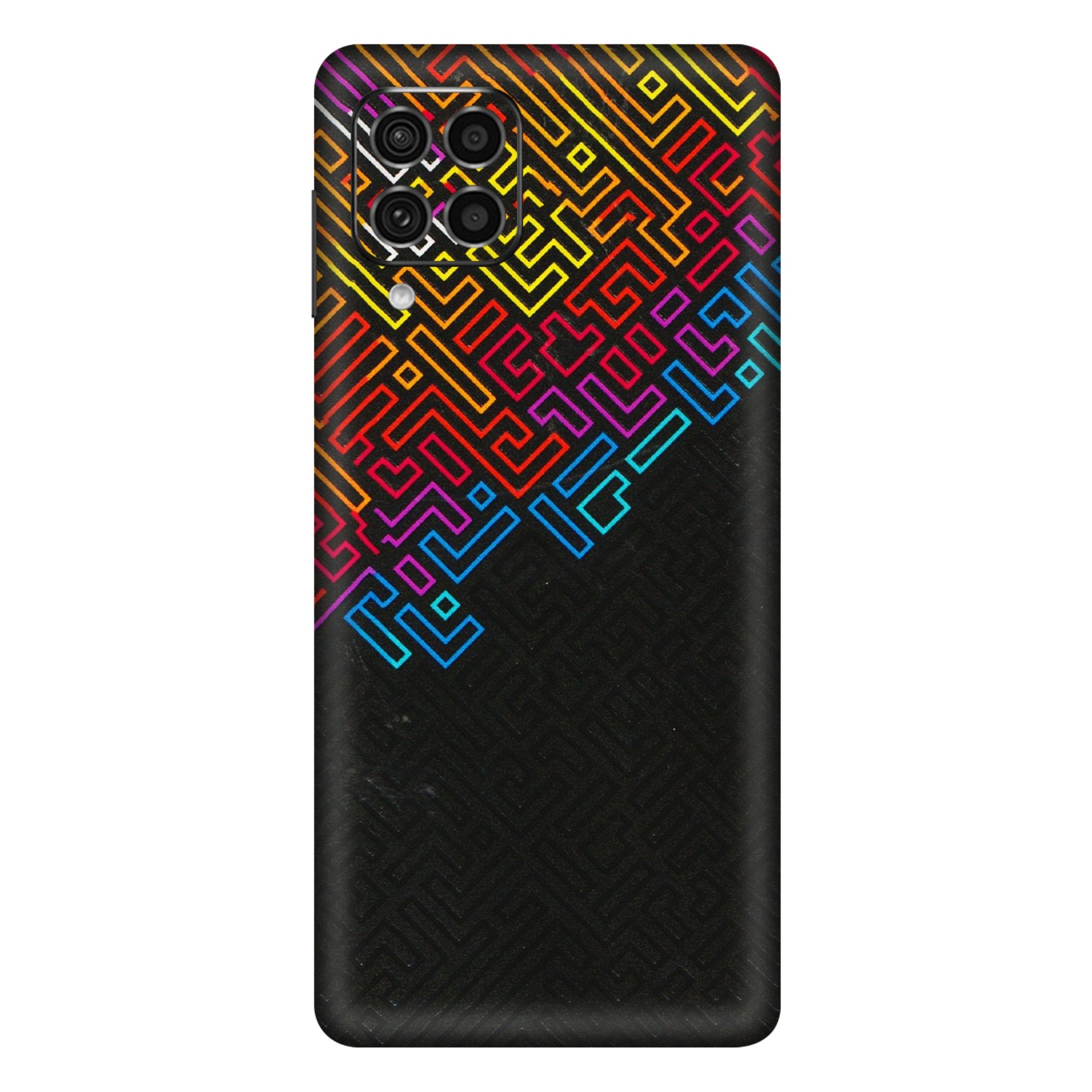 Samsung M/F/Note/Flip and C Phone Skins (All Models) - Dotme Pattern Art - 3D Embossed Finish (L-121) Samsung Galaxy F62
