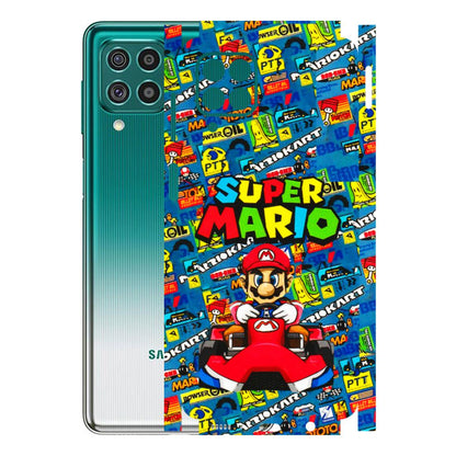 Samsung M/F/Note/Flip and C Phone Skins (All Models) - Super Mario Kart - 3D Embossed Finish (L-140) Samsung Galaxy F62