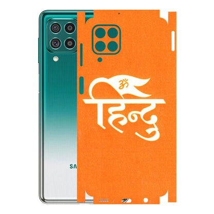 Samsung M/F/Note/Flip and C Phone Skins (All Models) - Hindu Kesari - 3D Embossed Finish (L-154) Samsung Galaxy F62