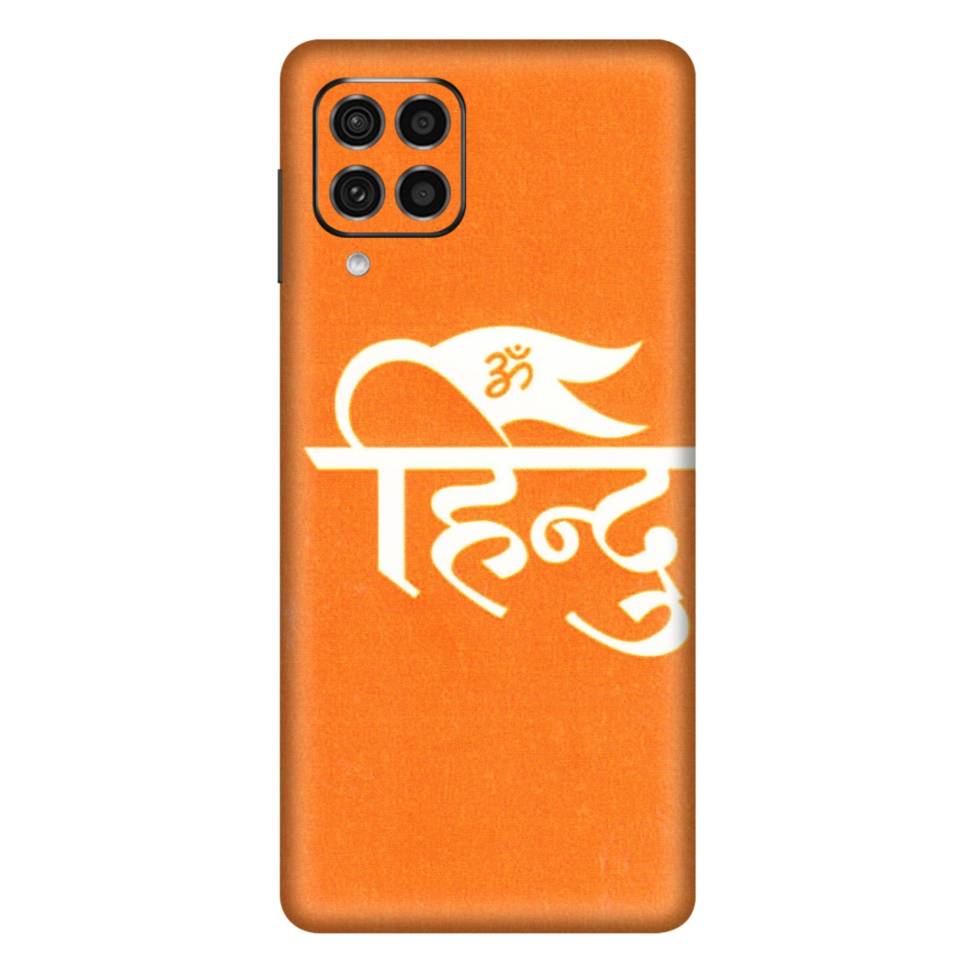 Samsung M/F/Note/Flip and C Phone Skins (All Models) - Hindu Kesari - 3D Embossed Finish (L-154) Samsung Galaxy F62