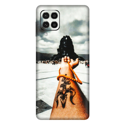 Samsung M/F/Note/Flip and C Phone Skins (All Models) - Jai Adiyogi Mahakaal - 3D Embossed Finish (L-164) Samsung Galaxy F62