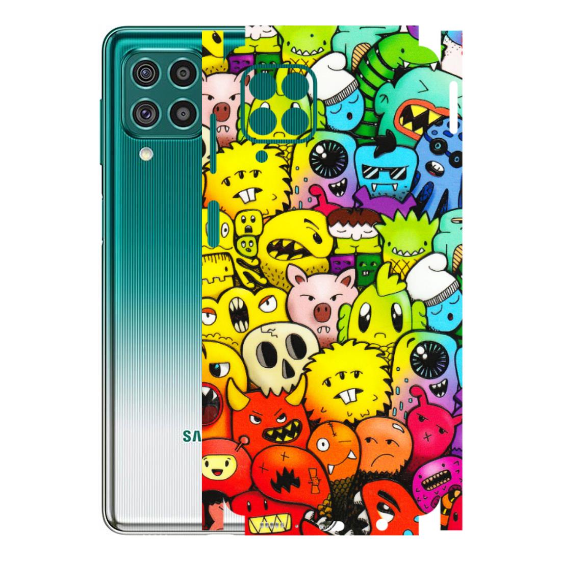 Samsung M/F/Note/Flip and C Phone Skins (All Models) - Angry Funkies - 3D Embossed Finish (L-169) Samsung Galaxy F62