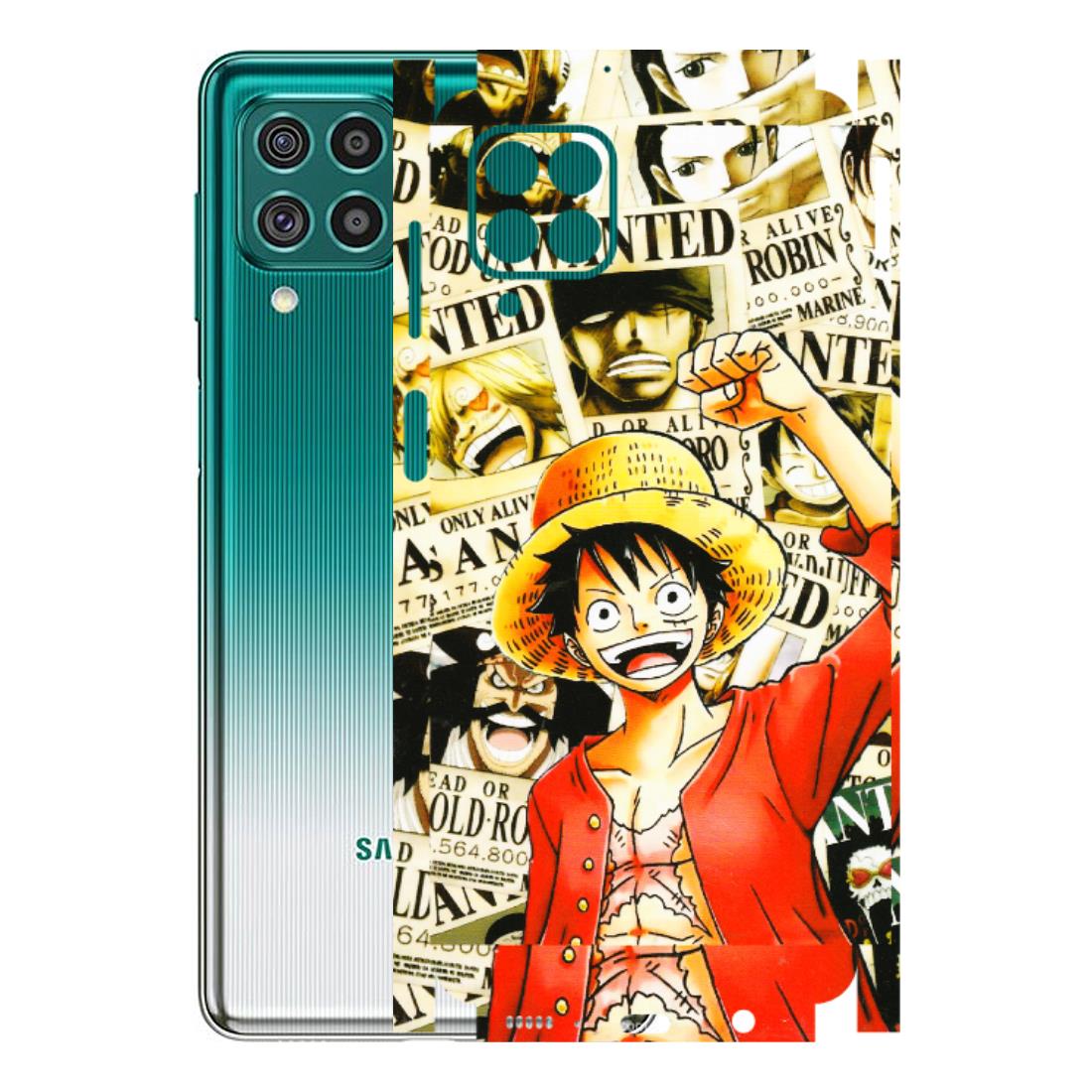 Samsung M/F/Note/Flip and C Phone Skins (All Models) - Luffy Anime - 3D Embossed Finish (L-177) Samsung Galaxy F62