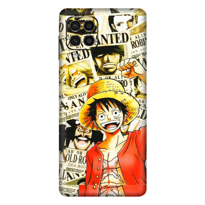 Samsung M/F/Note/Flip and C Phone Skins (All Models) - Luffy Anime - 3D Embossed Finish (L-177) Samsung Galaxy F62