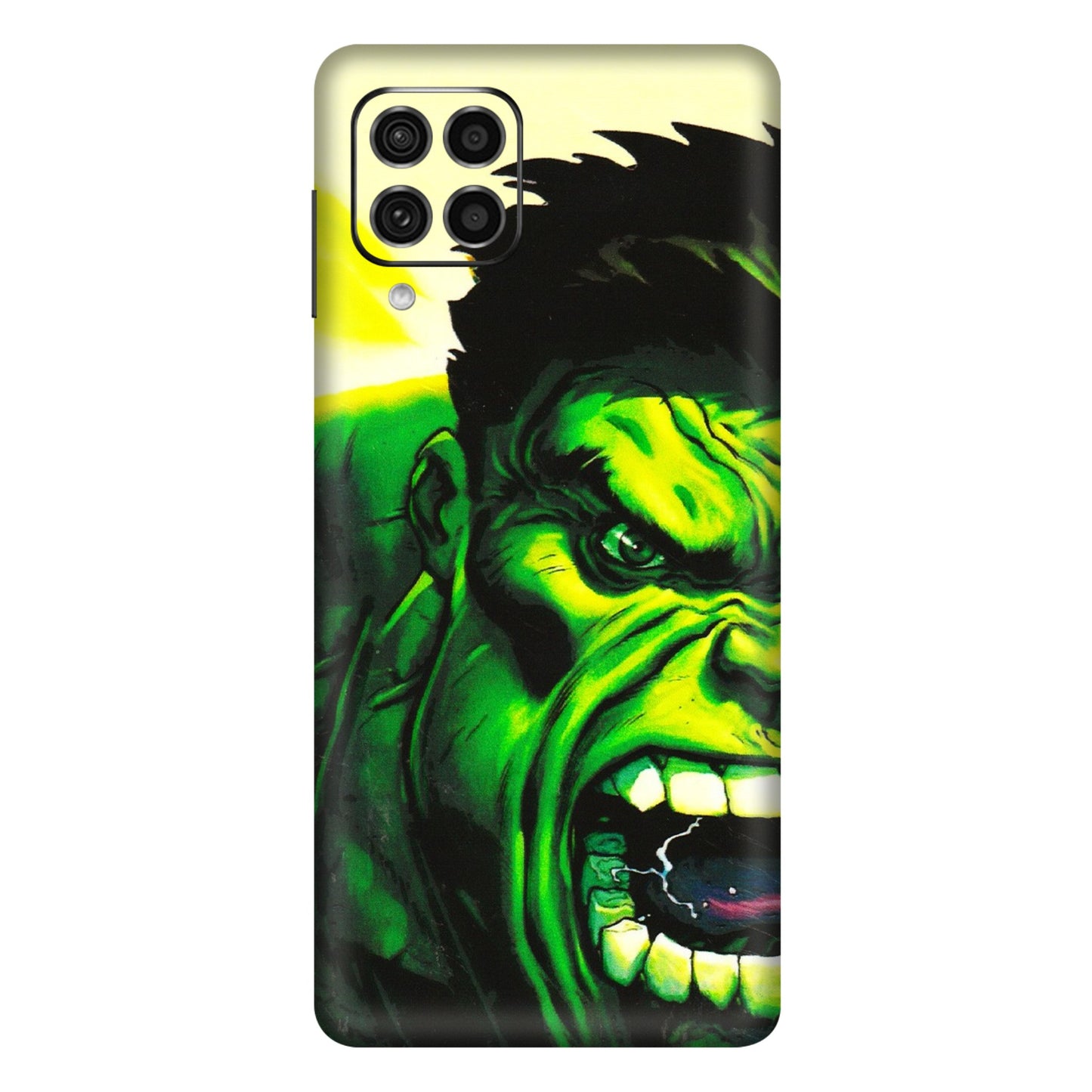 Samsung M/F/Note/Flip and C Phone Skins (All Models) - Hulk - 3D Embossed Finish (L-180) Samsung Galaxy F62