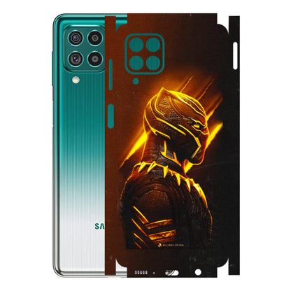 Samsung M/F/Note/Flip and C Phone Skins (All Models) - Gold Black Panther - 3D Embossed Finish (L-181) Samsung Galaxy F62