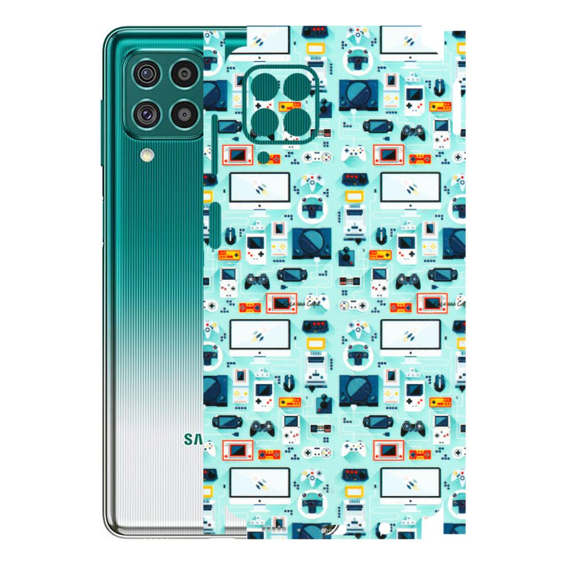 Samsung M/F/Note/Flip and C Phone Skins (All Models) - Gadgets Doodle - 3D Embossed Finish (L-184) Samsung Galaxy F62