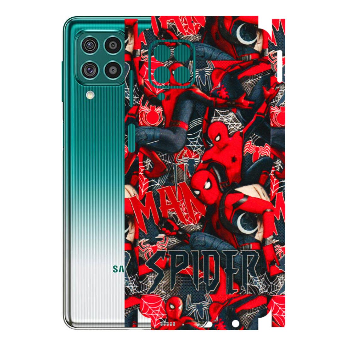 Samsung M/F/Note/Flip and C Phone Skins (All Models) - SpiderMan Cool - 3D Embossed Finish (L-188) Samsung Galaxy F62